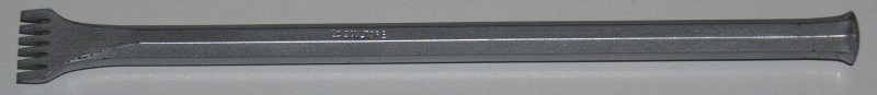 Zahneisen Geschmiedeter Stahl 6t 20mm breit