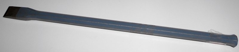 Flat chisel 16 mm Blade width 250 mm Impact head length