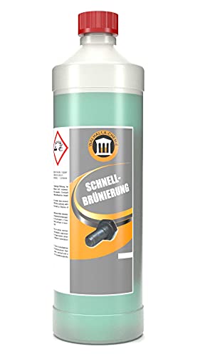 Quick Burnishing (1000 ml) - Cold Burnishing Burnishing - Self-Burnishing - Burnishing Agent for Iron & Steel + Blackening of Zinc