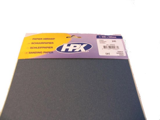 HPX Schleifpapier Pack 4 Stück - P400