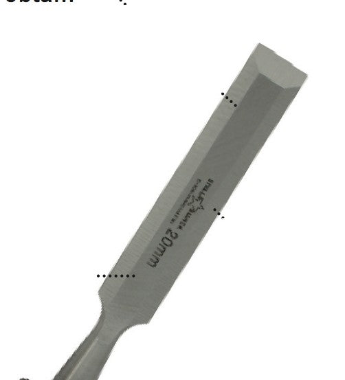 Meißel Flaches Modell 8 mm Schnittbreite