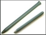 Pointed iron with conical Widia insert 8 side steel 18 mm 180 mm long insert 5x20 mm