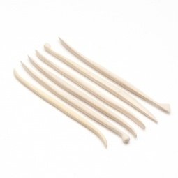 Spatula Boxwood Mini Set 6 pieces 15 cm