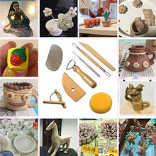 Lade das Bild in den Galerie-Viewer, gotyou 8 Stück Töpferwerkzeug-Set Keramik Ton Werkzeugsatz,Modellierwerkzeug Clay Keramik Sculpting Ton Werkzeug mit eine Aufbewahrungstasche für Töpfer Künstler für Halloween,Ideal zum Töpfern

