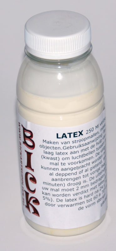 Latex Natur oder flüssige Gummi 1/4 Liter Verpackung