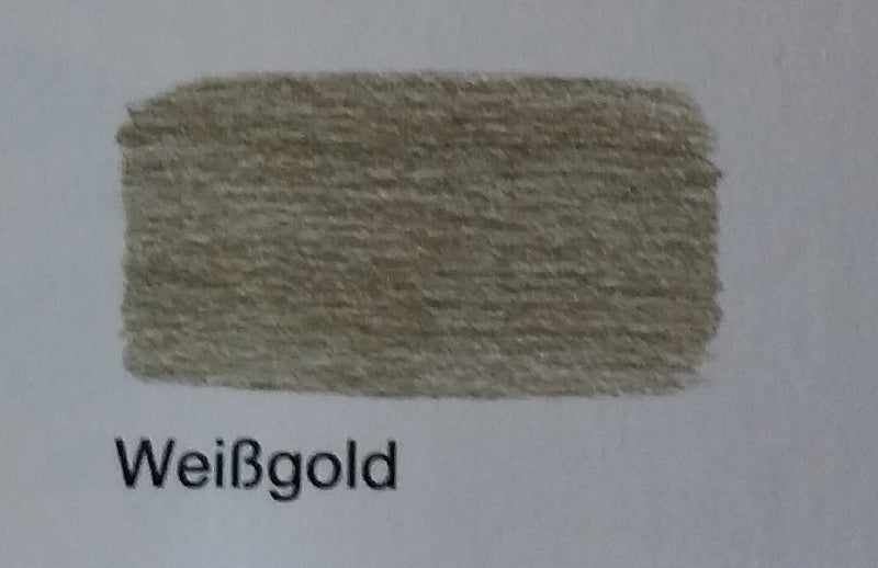 Metallfarbe auf Wasserbasis aus Weißgold, geeignet für den Außenbereich
