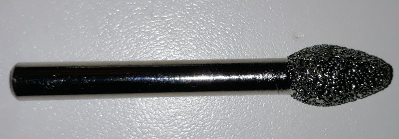 Diamantschneider 6mm Schaft mit jeweils extra grober Maserung