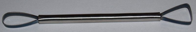 Mirette Edelstahl mit beidseitiger Stahlschneide 17cm LSS5