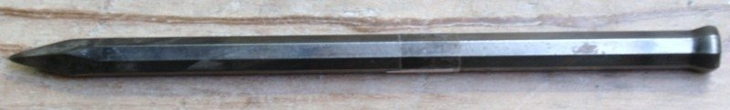 Spitzes Eisen geschmiedet, Stahlstärke 8mm